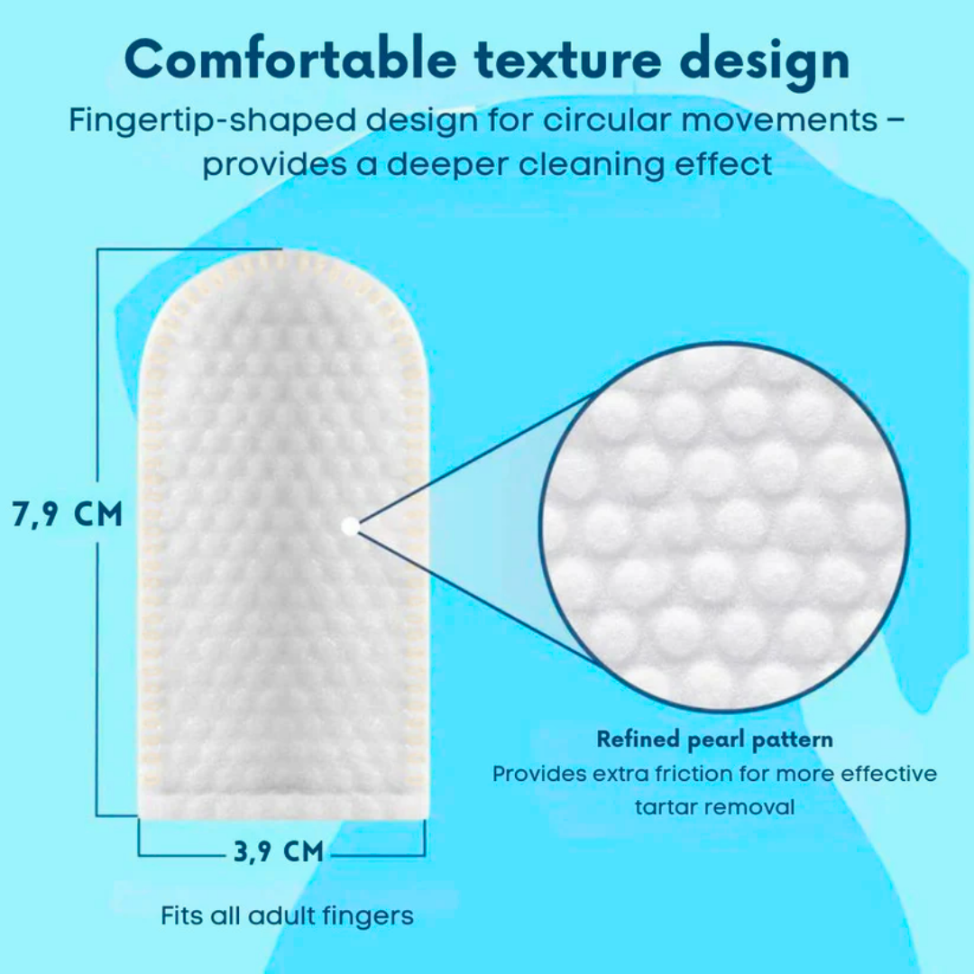 SafeSmile Finger Wipes