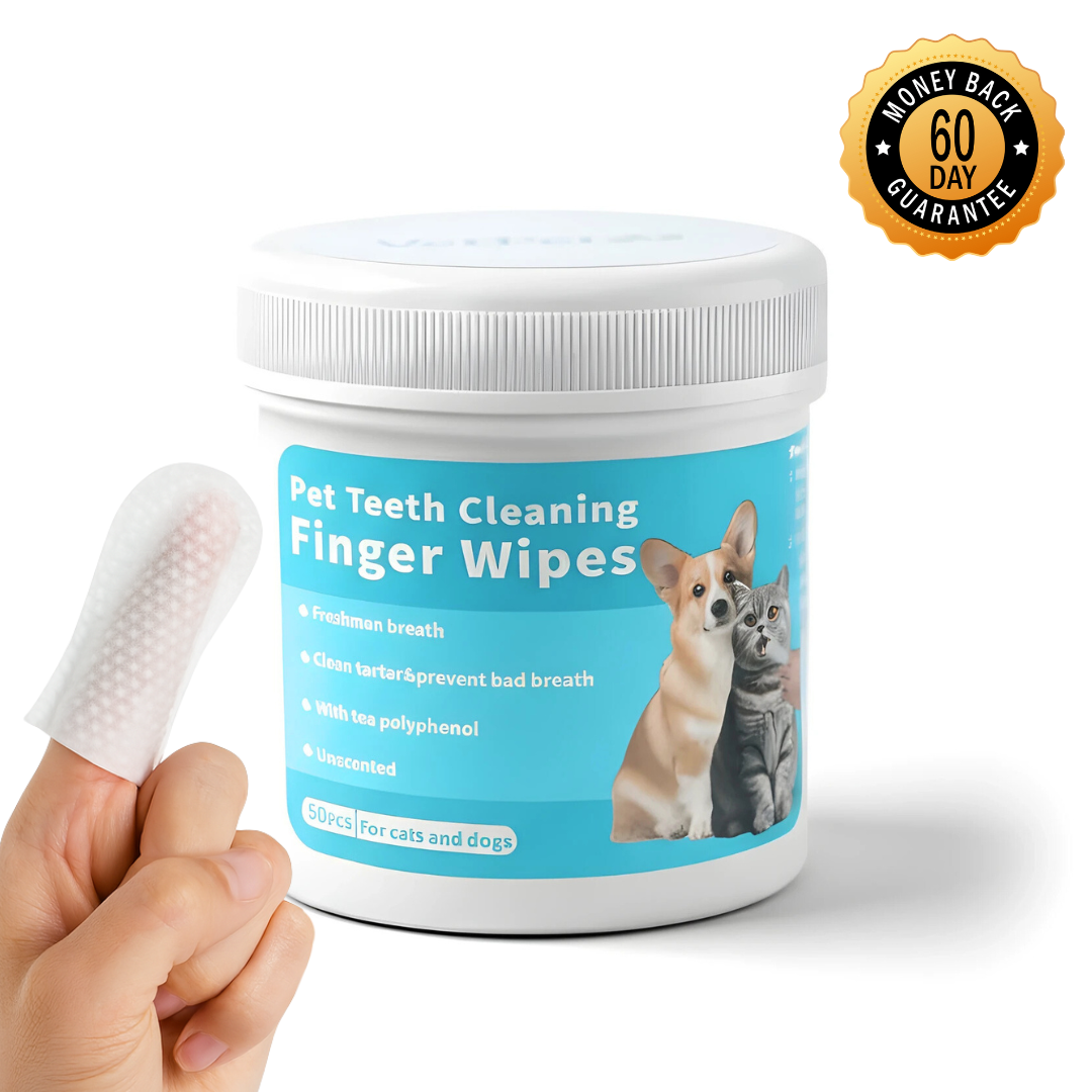 SafeSmile Finger Wipes