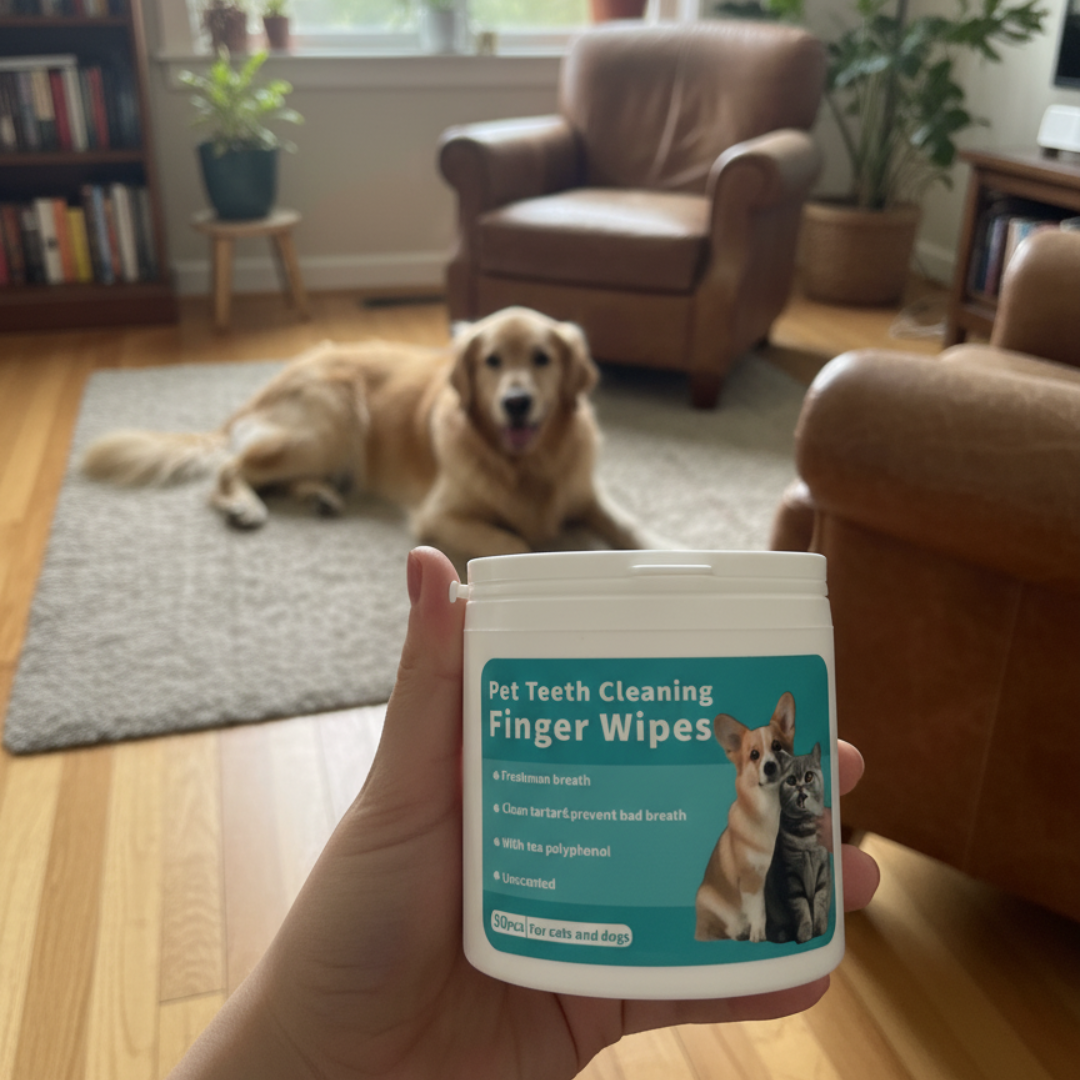 SafeSmile Finger Wipes