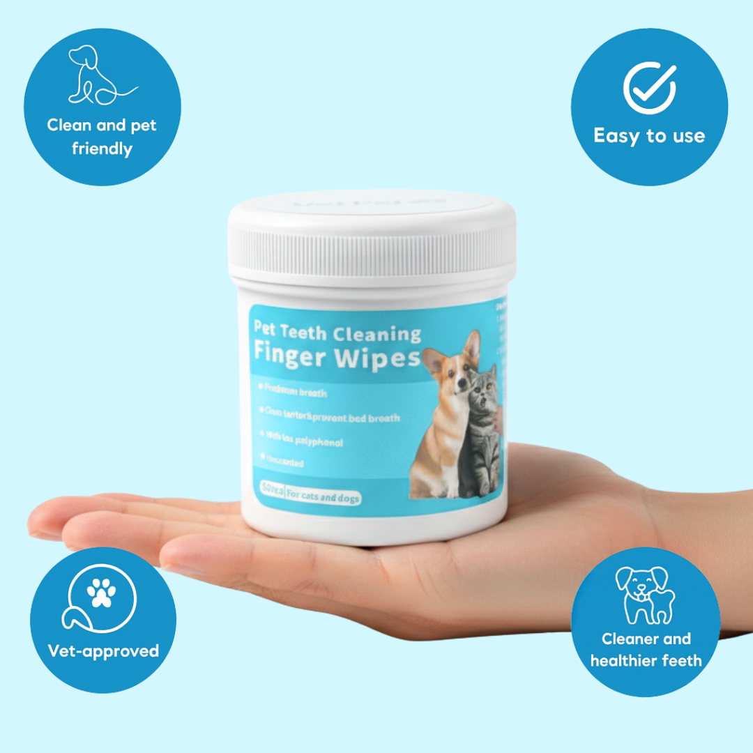 SafeSmile Finger Wipes